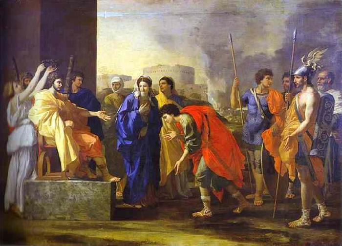 Nicolas Poussin The Continence of Scipio, China oil painting art